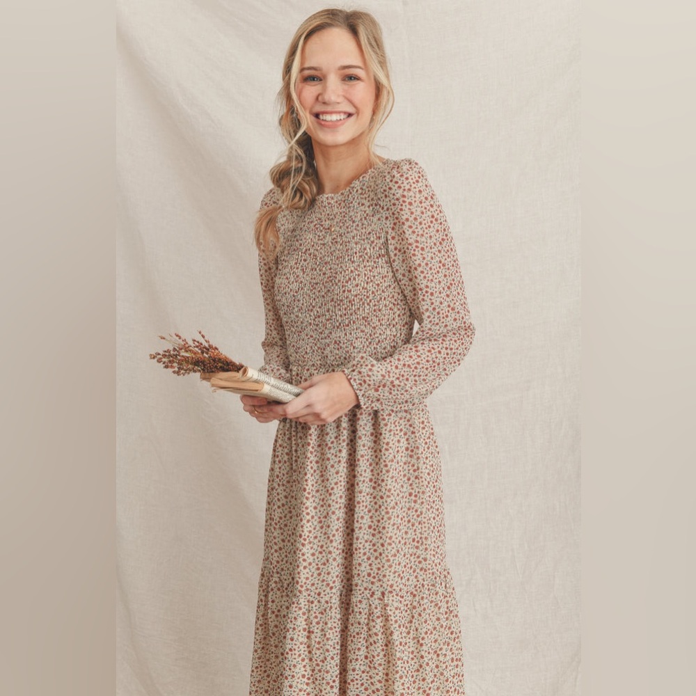NWT Breath of Youth Good Book & Hot Tea Dress